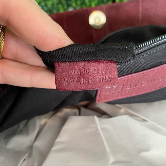 See By Chloe Burgundy Textured Tote Bag - Picture 9 of 16